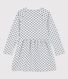Robe manches longues en molleton enfant fille