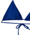 Women's plain bikini PERSE blue
