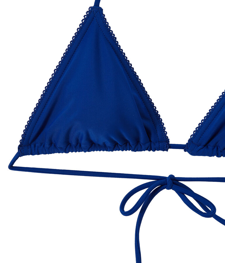 Women's plain bikini PERSE blue