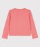 Girls' Organic Cotton Cardigan PAPAYE pink