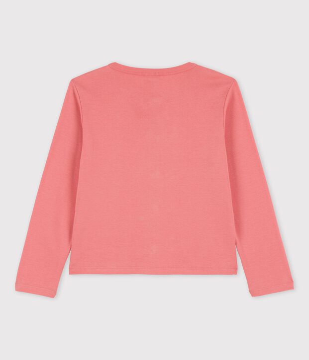 Girls' Organic Cotton Cardigan pink