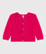 Girls' Cotton Cardigan