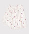 Children's heart-patterned cotton skirt AVALANCHE white/MULTICO