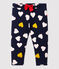 Babies' Quilted Trousers SMOKING blue/MULTICO white