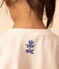Boys' short-sleeved cotton T-shirt AVALANCHE white/MULTICO