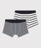 Boys' Stripy Boxer Shorts - 2-Pack variante 1