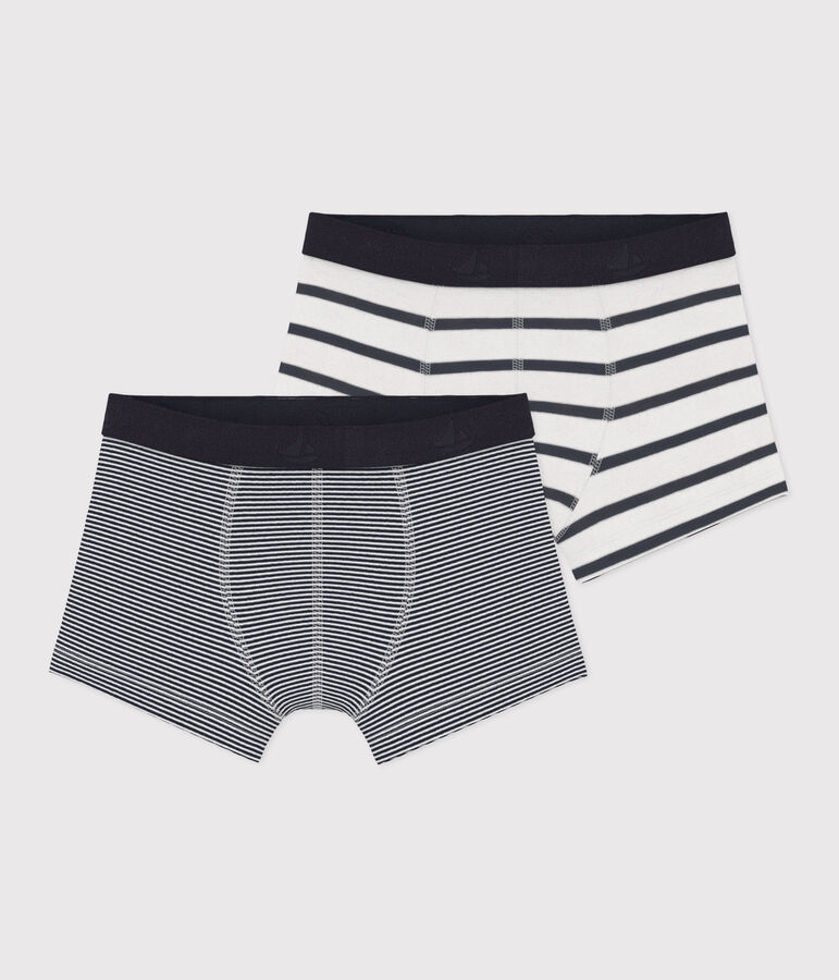 Boys' Stripy Boxer Shorts - 2-Pack multicolor