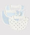 Baby Girls' Ribbed Bibs - 3-Piece Set variante 2