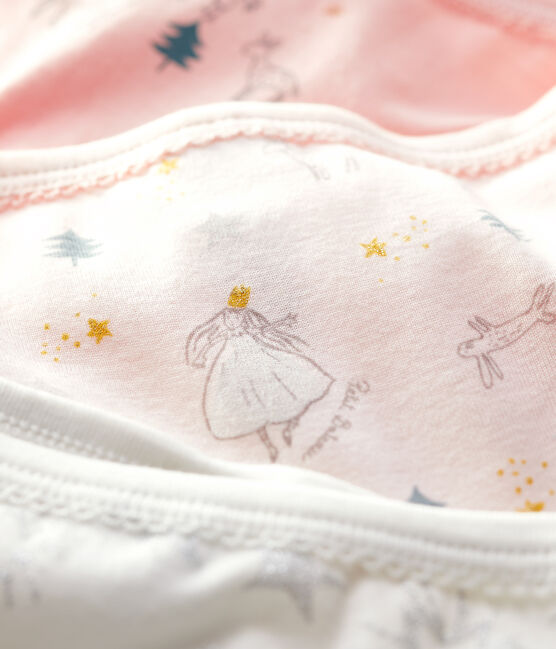 Girls' Sparkly Briefs - 3-Pack variante 1