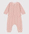 Babies' Floral Tube Knit Set SALINE pink/MULTICO white