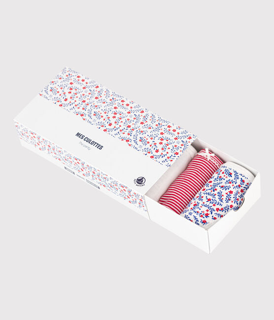 Girls' Paris Themed Cotton Briefs - 5-Pack variante 1