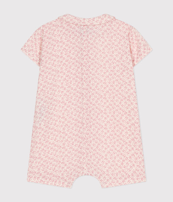 Babies' Short Cotton Gauze Playsuit AVALANCHE /PANTY