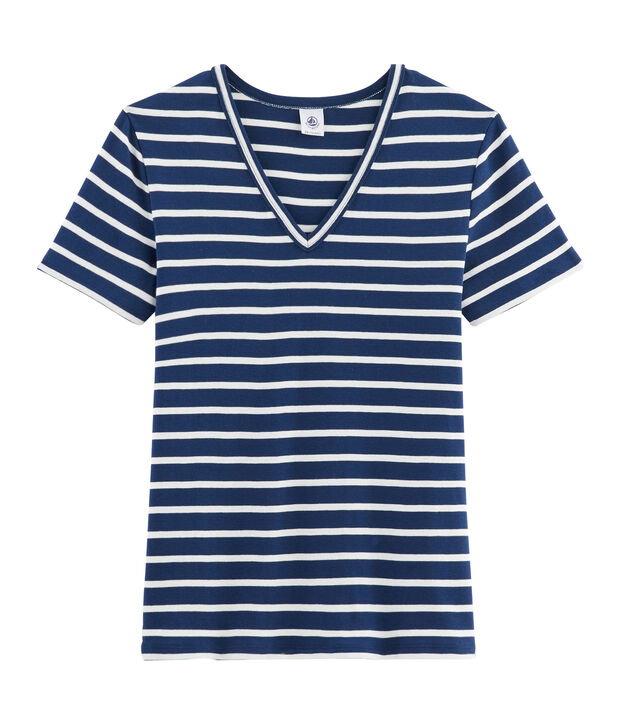 Women's Iconic T-Shirt blue/white