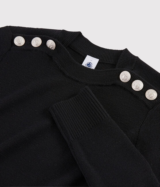 Women's woollen jumper NOIR black