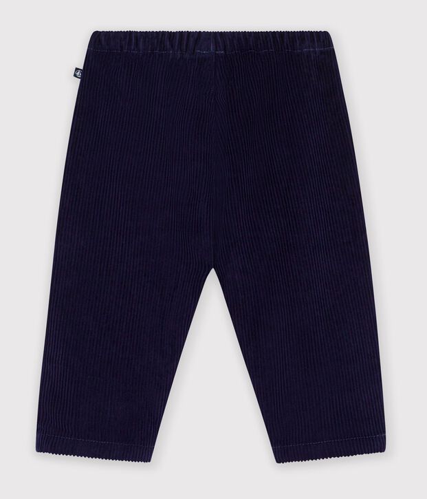 Babies' plain corduroy trousers SOIR