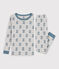 Dog Themed Cotton Snugfit Pyjamas POUSSIERE grey/ROVER