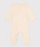 Babies' Knit Jumpsuit AVALANCHE Ecru