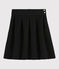Women's skirt NOIR black/ARGENT