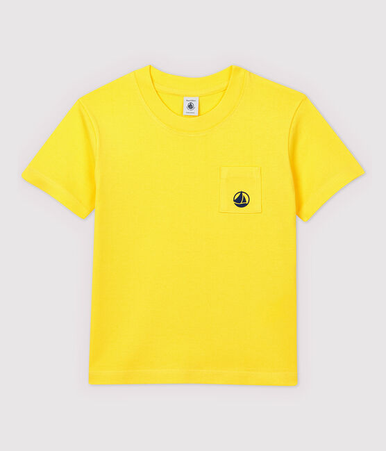 Boys' Short-Sleeved Jersey T-Shirt RAIPONCE yellow