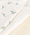 Babies' short-sleeved printed cotton wrapover bodysuits - 3-Pack variante 1