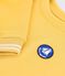 Children's plain cotton sweatshirt yellow