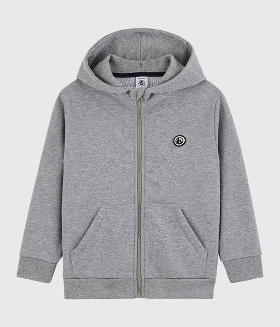 Boys' Hooded Sweatshirt SUBWAY CHINE grey