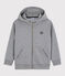 Boys' Hooded Sweatshirt SUBWAY CHINE grey