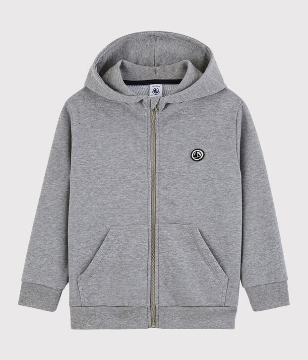 Boys' Hooded Sweatshirt grey