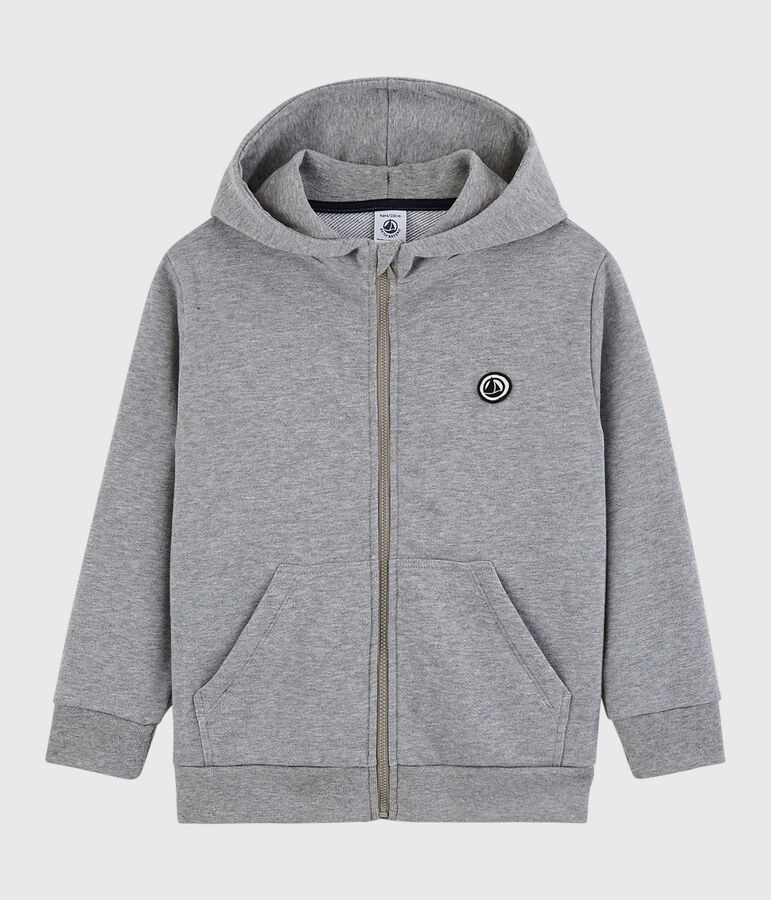 Boys' Hooded Sweatshirt grey