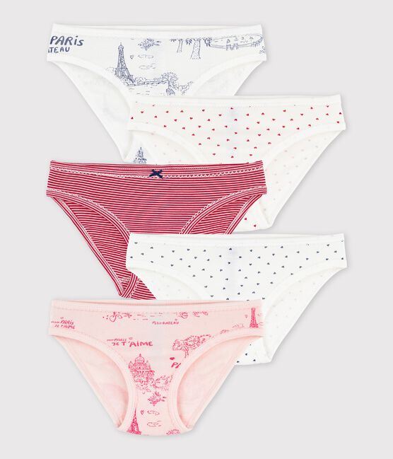 Girls' Toile de Jouy Paris Knickers - 5-Pack variante 1