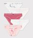 Girls' Toile de Jouy Paris Knickers - 5-Pack