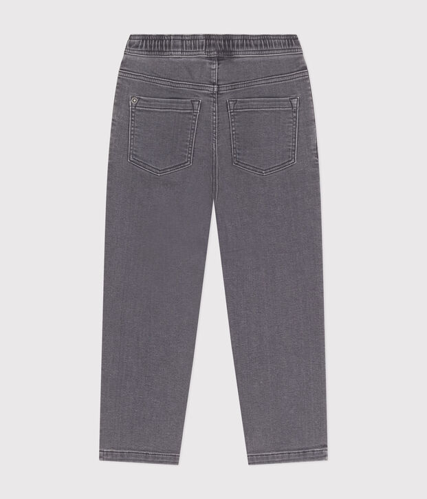 Boys' Eco-Friendly Regular Denim Trousers grey