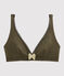 Women's Triangle Bra NOIR black/OR yellow