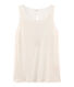 Women's iridescent linen sleeveless top
