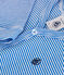 Babies' Footless Stripy Cotton Pyjamas DELPHINIUM /MARSHMALLOW