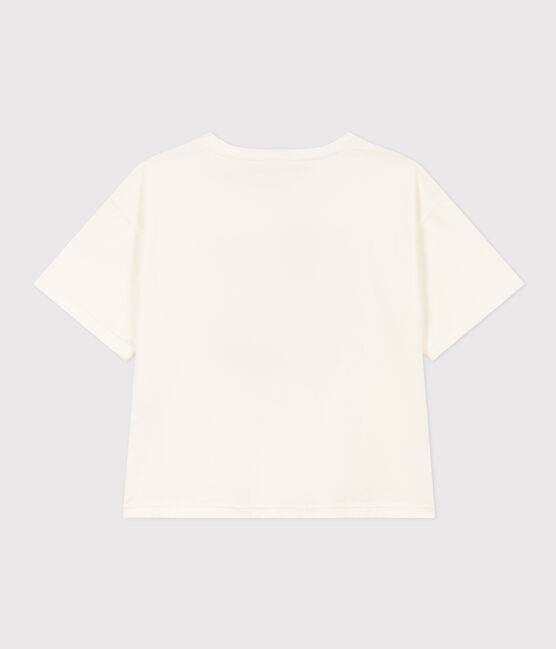 Women's Boxy Cotton T-Shirt MARSHMALLOW white