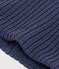 Children's plain fleece-lined knitted snood SMOKING