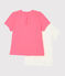 Set of 2 T-shirts for baby girls variante 1
