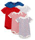 Baby Girls' Short-Sleeved Bodysuit - Set of 5