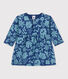 Babies' Long-Sleeved Patterned Quilted Tube Knit