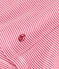 Women's iconic striped cotton T-Shirt PEONIA pink/MARSHMALLOW