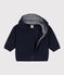 Babies' Fleece Hoodie SMOKING blue