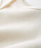 Babies' Long-Sleeved Bodysuit in Cotton/Wool ECRU CN