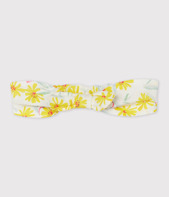 Hair band for baby girls MARSHMALLOW white/MULTICO white