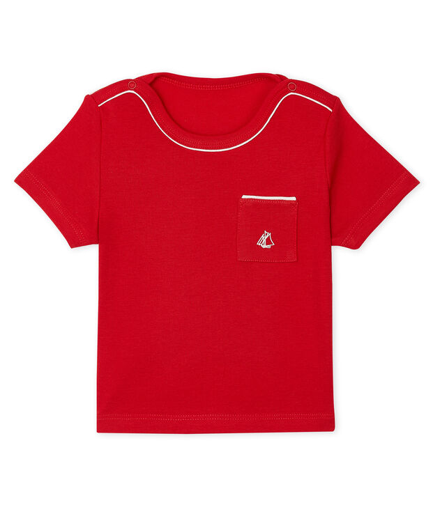 Tee shirt manches courtes b&eacute;b&eacute; gar&ccedil;on red