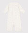 Cotton Jumpsuit/Sleeping Bag MARSHMALLOW white/MULTICO white