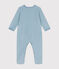 Babies' velour sleepsuit ENNEIGE blue