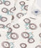 Babies' Footless Cotton Pyjamas MARSHMALLOW white/MULTICO white
