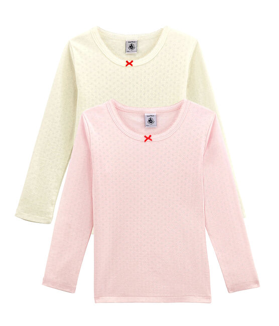 Little girl's long-sleevedtee-shirtduo variante 1