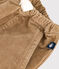 Babies' plain corduroy trousers ROCHE CLAIR beige